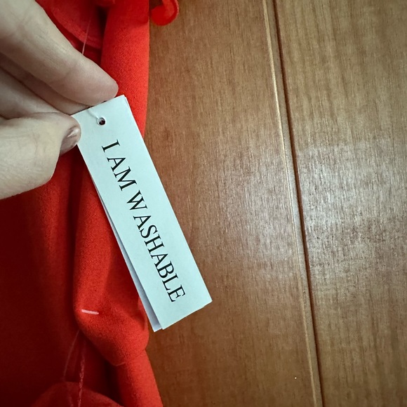 Coral Fluttern Sleeve Dress size 8 - Picture 5 of 5